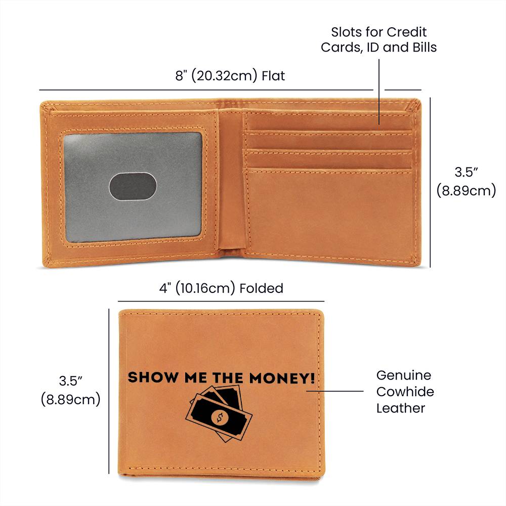 Gift leather wallet