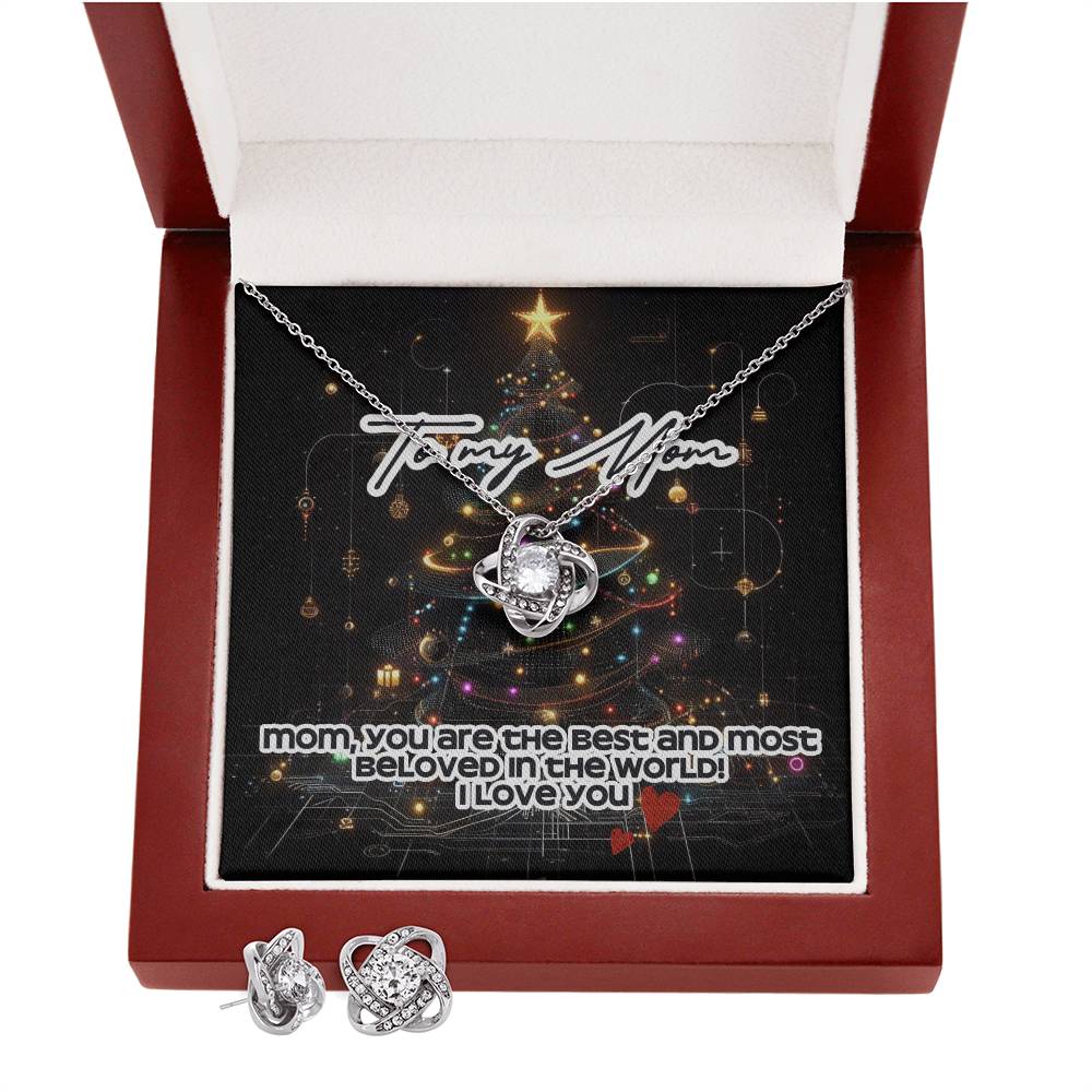 New Year's gift set jewelry for mom