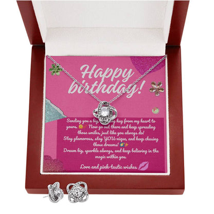 Gift set of jewelry in the style of Barbie