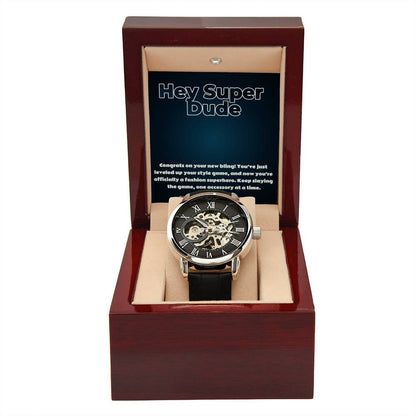 Men's mechanical gift watch