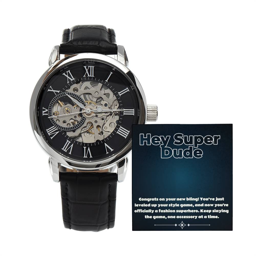 Men's mechanical gift watch