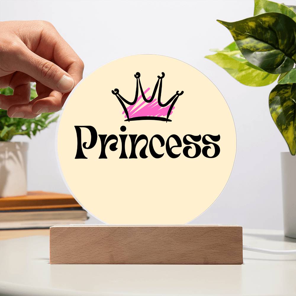 Princess Acrylic Plaque