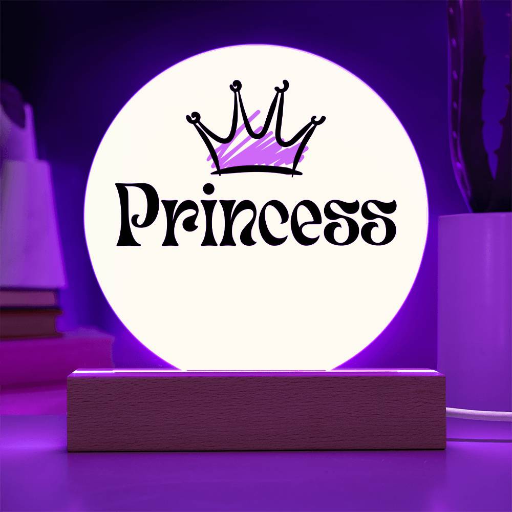 Princess Acrylic Plaque